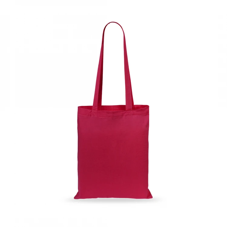 Borsa shopper in cotone colorato
