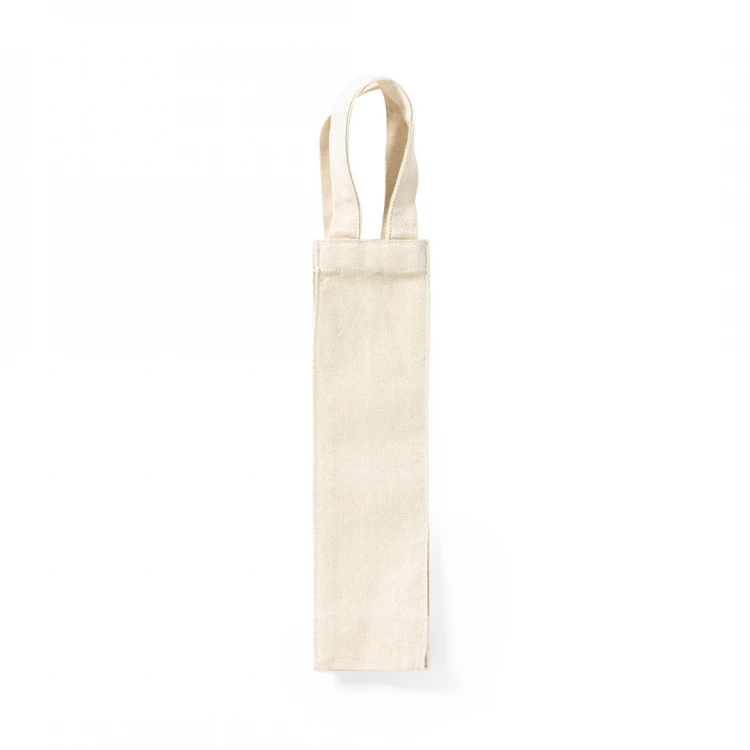 Shopper in cotone portabottiglia