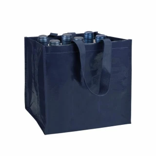 Shopper portabottiglie