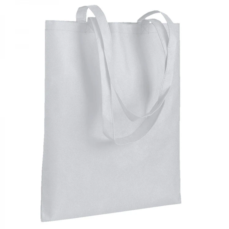 Shopper in TNT con manici lunghi