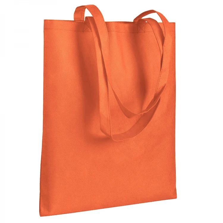 Shopper in TNT con manici lunghi