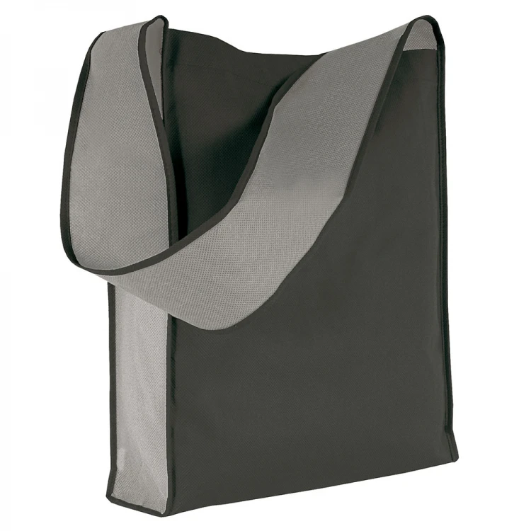 Borsa a tracolla in TNT bicolore