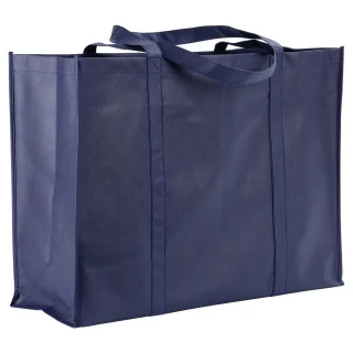 Maxi borsa in TNT con soffietti laterali, 60x20x45