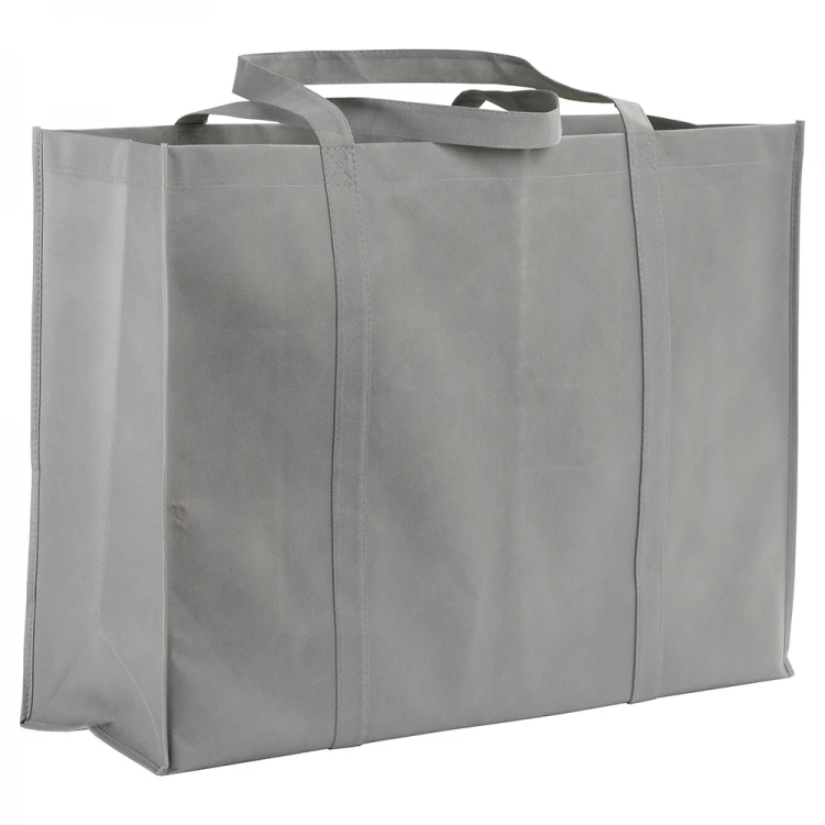 Maxi borsa in TNT con soffietti laterali, 60x20x45