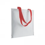 Shopper in TNT con manici colorati a contrasto