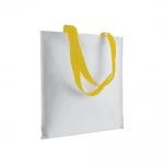 Shopper in TNT con manici colorati a contrasto