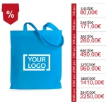 Shopper personalizzate in TNT con manici lunghi e stampa a 1 colore