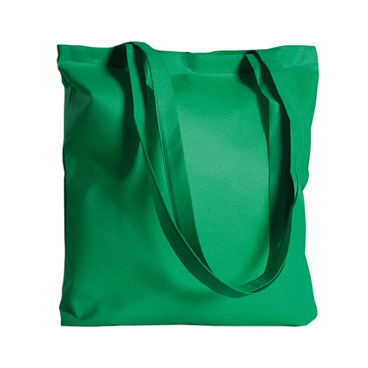 Shopper in TNT con manici lunghi, 80 g/m² 