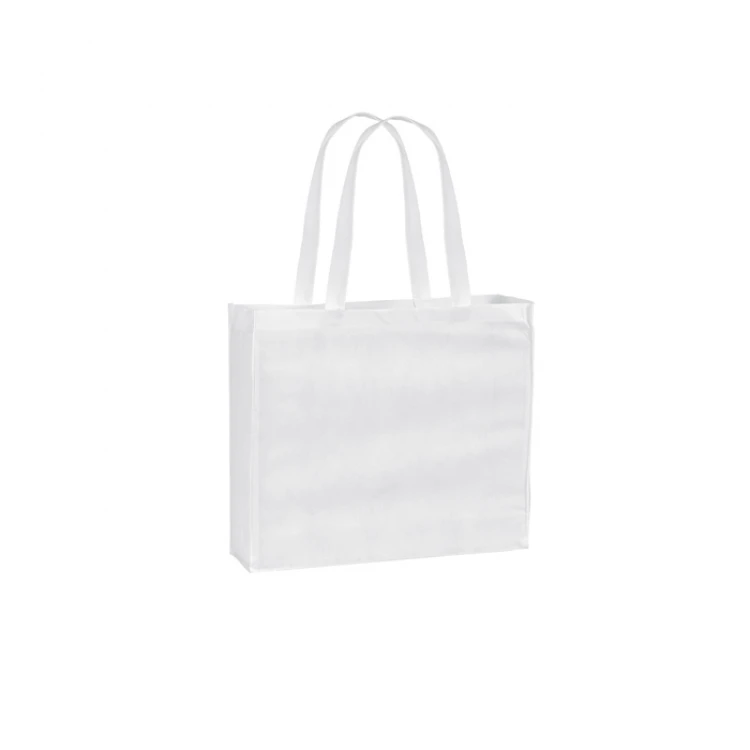 Shopper in TNT con soffietto