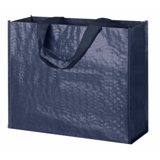 Borsa spesa in polipropilene laminata con manici corti