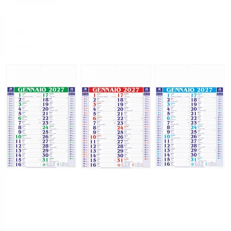 Calendario Holandés "Gigante