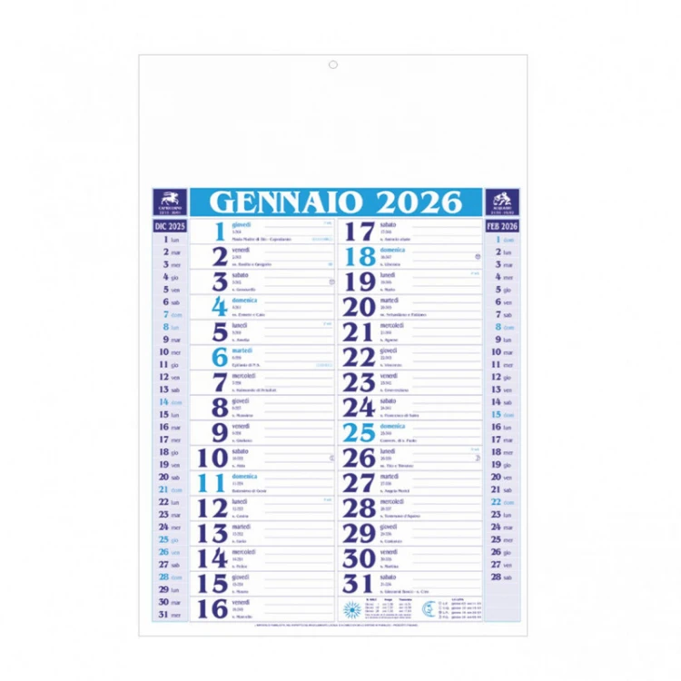 Calendario Olandese “Gigante"
