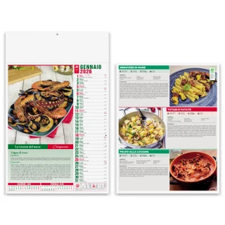 Calendario “Gastronomia"