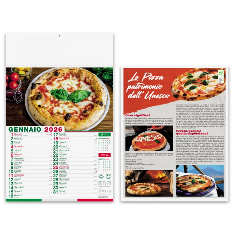 Calendario “Pizza"