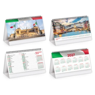 Calendario da tavolo - Città d'Italia