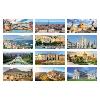 Calendario da tavolo - Città d'Italia