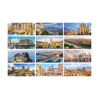 Calendario de sobremesa - Ciudades de Italia