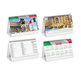 Calendario de sobremesa - Ciudades de Italia