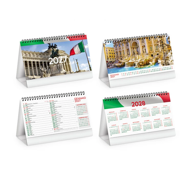 Calendario de sobremesa - Ciudades de Italia