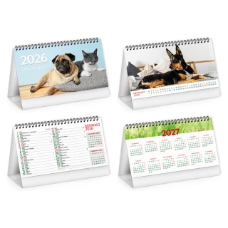 Calendario da tavolo "Cani e Gatti"