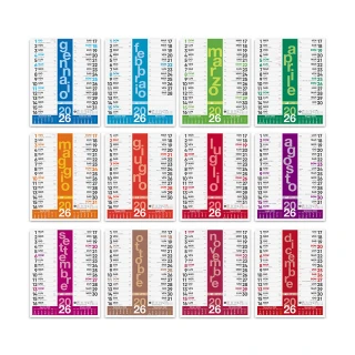 Calendario Colors