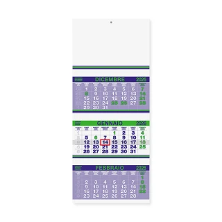Calendario Trittico “Fluo"