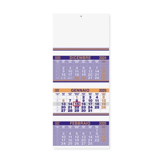 Calendario Trittico “Fluo"