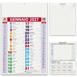 Calendario holandés "Multicolor"