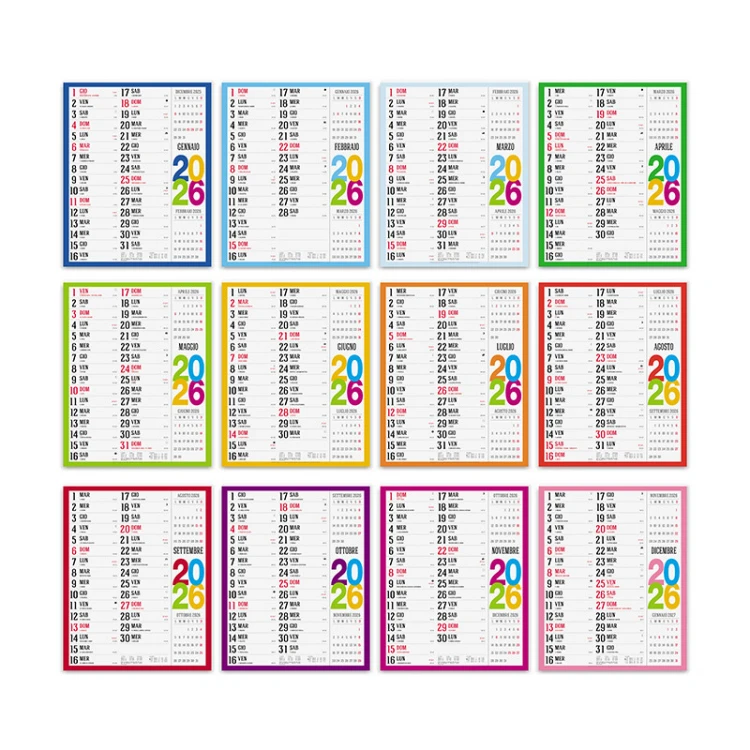 Calendario “Swedish"