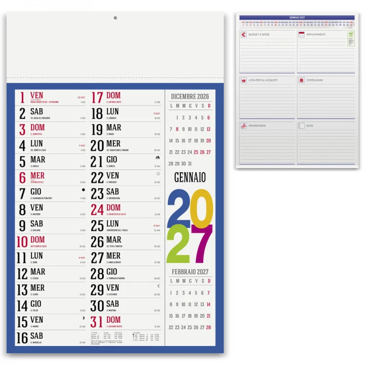Calendario "Swedish"