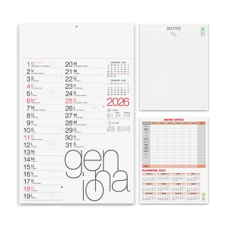 Calendario olandese dal design moderno