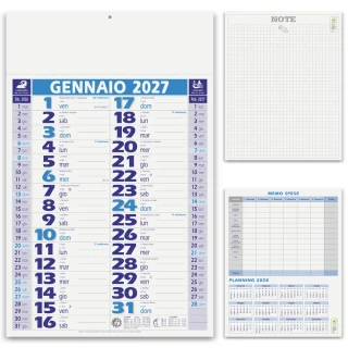 Calendario holandés de pared