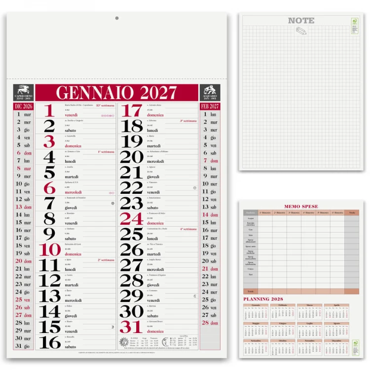 “Classic" Dutch Calendar 