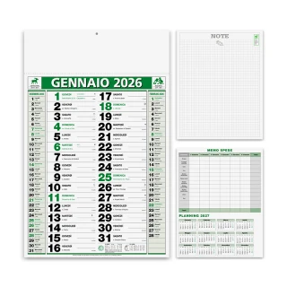 Calendario Olandese "Classic Note"