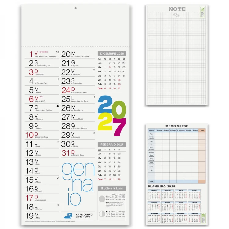 Calendario mural