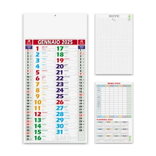 Calendario Olandese “Color Shaded"