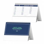 Calendario da scrivania - mese corrente, precedente e successivo