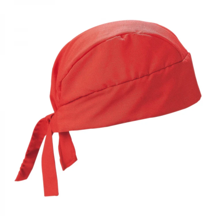 Bandana a cappello in poliestere e cotone