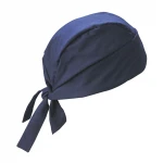Bandana a cappello in poliestere e cotone