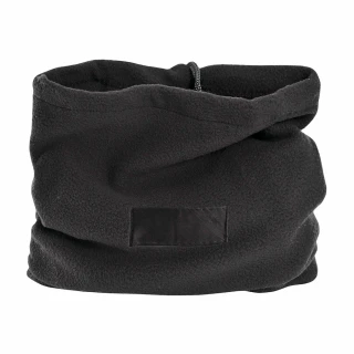 Scaldacollo in pile con cordino ed etichetta