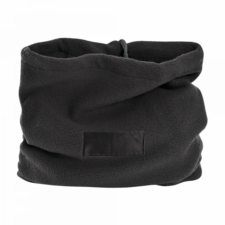 Scaldacollo in pile con cordino ed etichetta