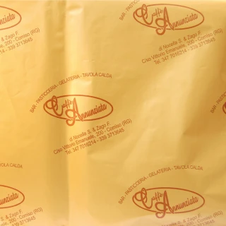 Carta personalizzata per pasticcerie