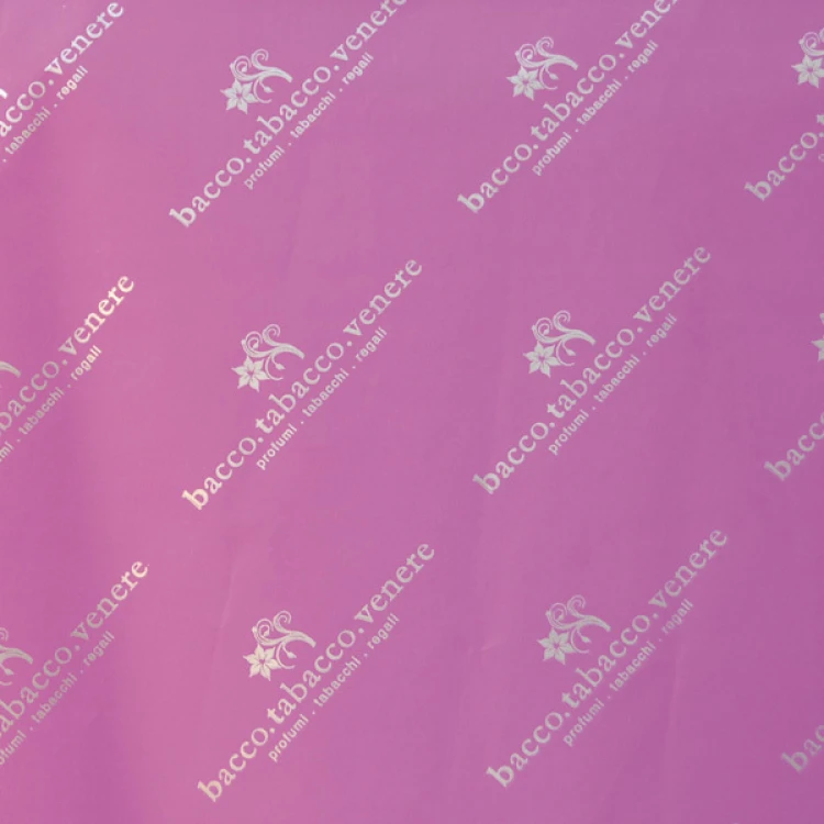 Carta regalo personalizzata con logo per confezioni eleganti