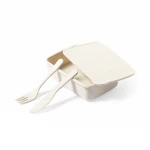 Porta pranzo con forchetta e coltello