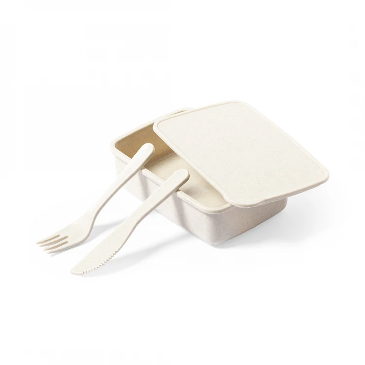 Porta pranzo con forchetta e coltello