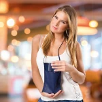 Porta calice da collo, tracolla 80 cm