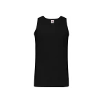 Camiseta sin mangas FRUIT OF THE LOOM Valueweight en algodón para personalizar con logo, vista frontal