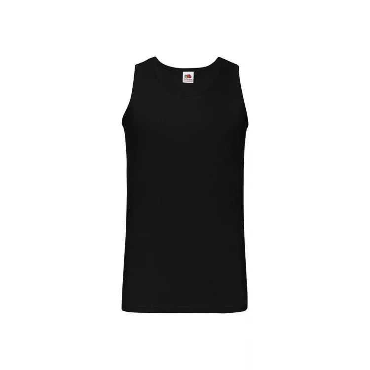 Camiseta sin mangas FRUIT OF THE LOOM Valueweight en algodón para personalizar con logo, vista frontal