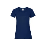Camiseta mujer FRUIT OF THE LOOM Valueweight corte fruncido algodón, personalizable con logo