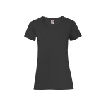 Camiseta mujer FRUIT OF THE LOOM Valueweight corte fruncido algodón, personalizable con logo